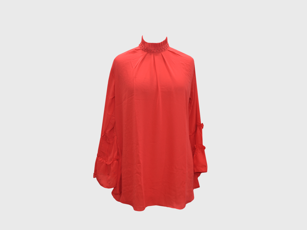 Red Round Neck Top – Sheeso